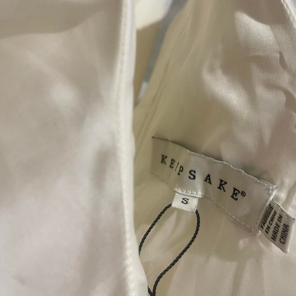 Keepsake the label Women's Cream and White Playsuit-romper - Picture 3 of 5